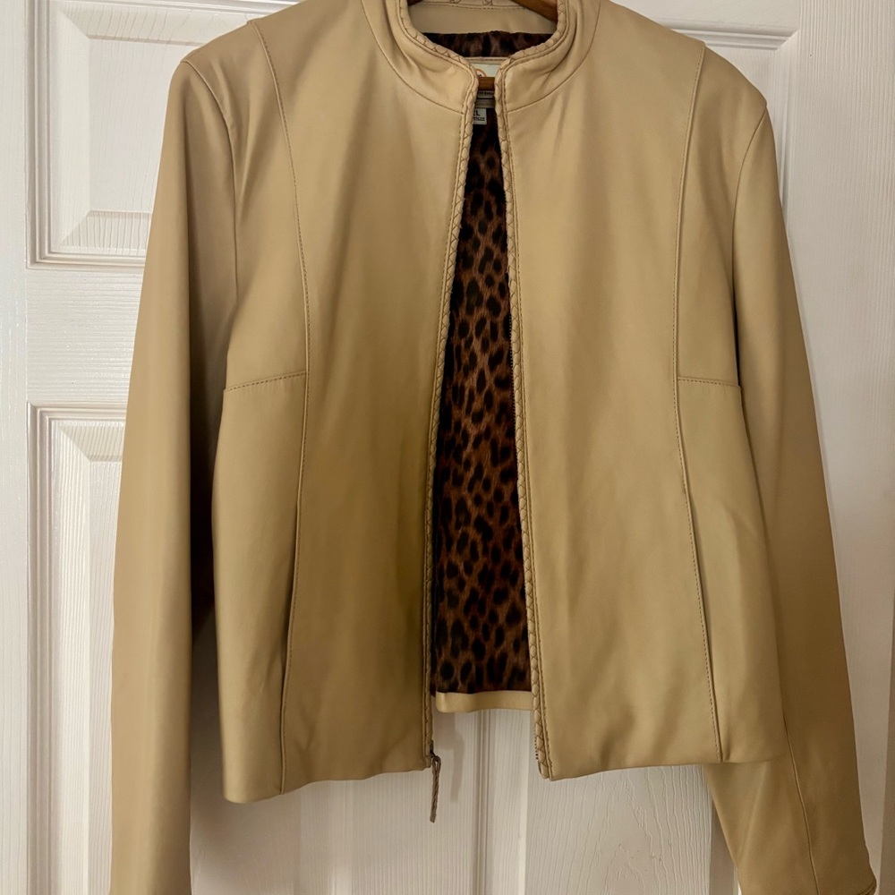 Wilsons Leather Women's Tan Jacket - Picture 3 of 4